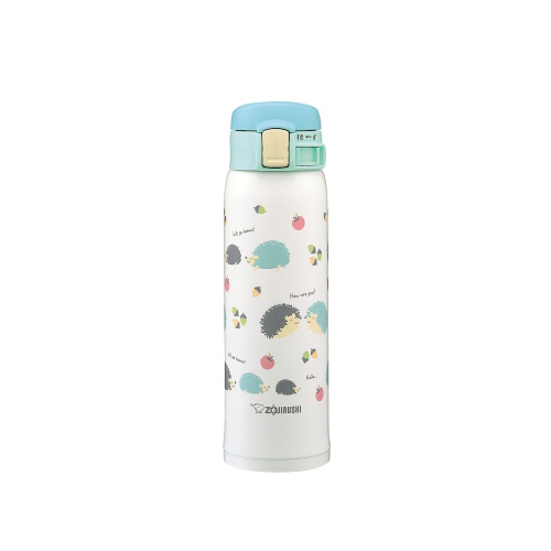 Zojirushi 16oz Cute Design Stainless Mug for girls SM-SG48 Hedgehog Mint