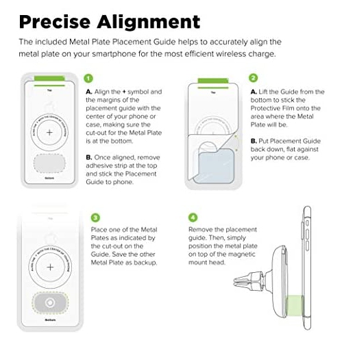 iOttie HLCRIO138 Wireless Magnetic Qi Wireless Charging Air Vent Mount