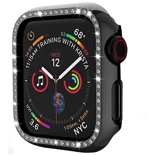 rhinestone apple watch case