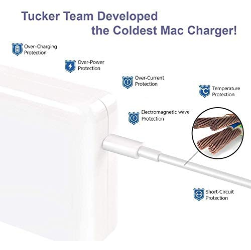 CITYT Mac Book Pro Charger, 85w Magsafe Power Adapter for Mac Book Pro 13/15/17 Inch