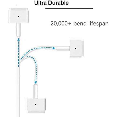 Mac Book Pro Charger, 85W Magsafe 2 T-Tip Power Adapter for Mac Book Pro 11/13/15/17 Inch