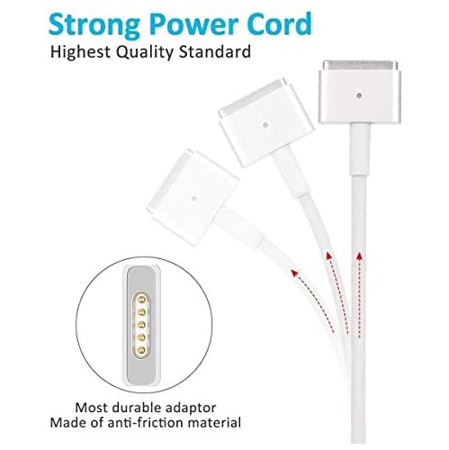 Oakwill Compatible with MacBook Pro Charger 60W MagSafe 2 T-Tip Power Adapter MacBook Pro 11 inch 13inch After Late