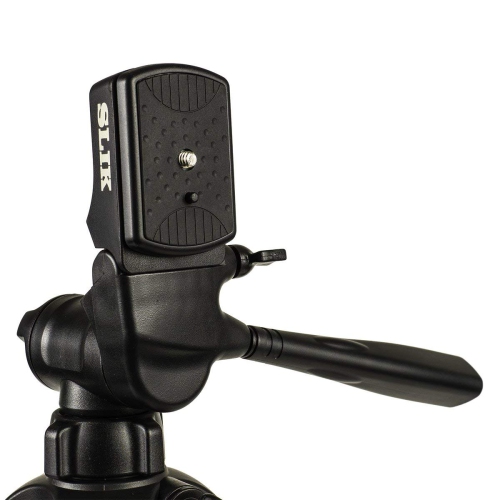 SLIK U8800L Compact Lightweight Folding Aluminum Travel Portable DSLR/SLR Video/Camera- Black