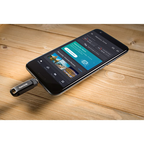 SanDisk Ultra Dual 256GB USB Type-C/Type-A Flash Drive