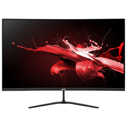 Acer 31.5" FHD 165Hz 1ms GTG Curved VA LED FreeSync Gaming Monitor - Black