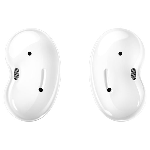 Écouteurs boutons 100 % sans fil à isolation sonore Galaxy Buds Live de Samsung - Blanc mystique
