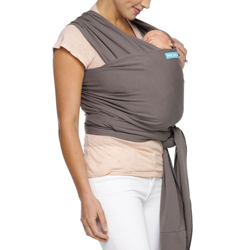 Moby Classic Front & Hip Wrap Carrier - Slate