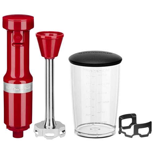 KitchenAid Variable Speed Immersion Blender - Empire Red