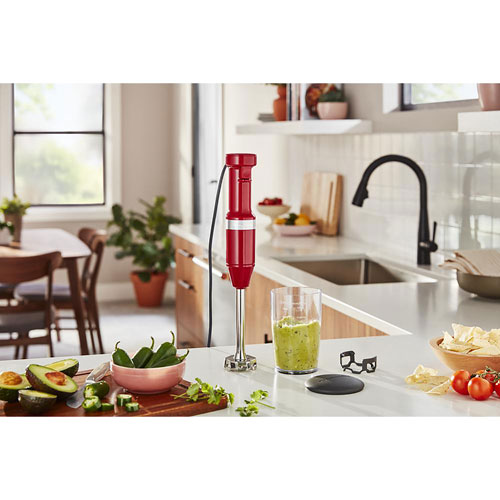KitchenAid Variable Speed Immersion Blender - Empire Red