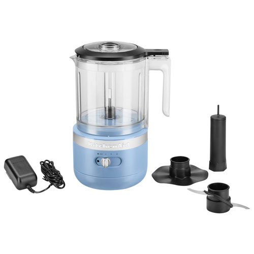 KitchenAid Cordless Food Chopper - 5-Cup - Blue Velvet