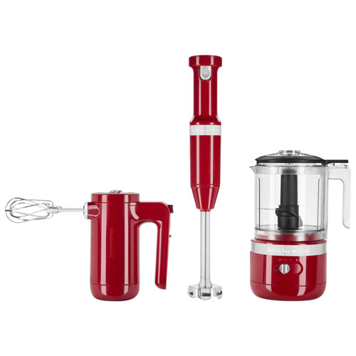 KitchenAid Cordless 7-Speed Hand Mixer with Turbo Beaters II in Empire Red,  KHMB732ER at Tractor Supply Co.