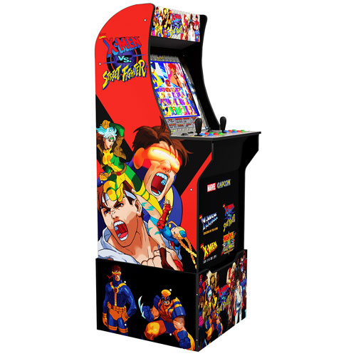 Arcade1Up X-Men Vs. Street Fighter Arcade Machine with Riser - Only at Best Buy