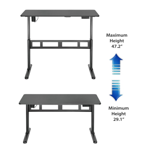 Boost Industries FS-OD55M Floor Standing Motorized Height Adjustable Office Desk