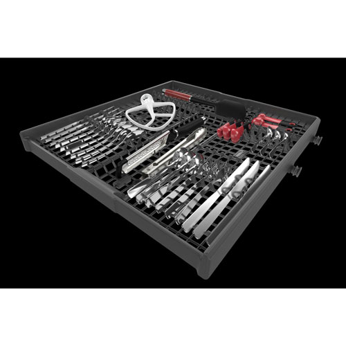 KitchenAid 24" 39dB Built-In Dishwasher with Third Rack (KDFE204KPS) - Stainless Steel