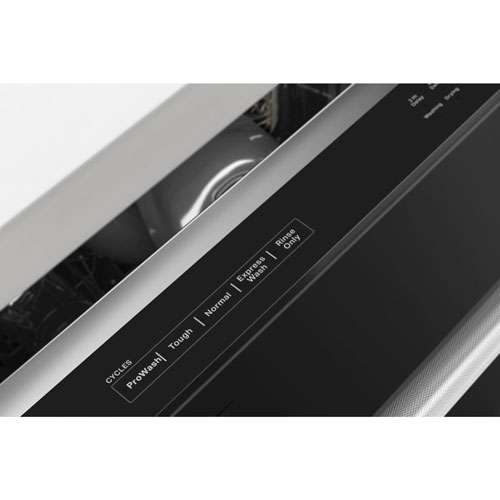 Lave-vaisselle encastrable 24 po 39 dB avec troisième panier de KitchenAid - Inox noir