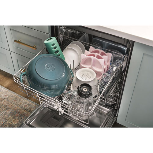 Whirlpool 24" 47dB Built-In Dishwasher with Third Rack (WDTA50SAKZ) - Stainless Steel