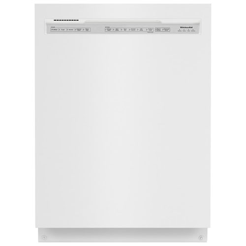 KitchenAid 24" 39dB Built-In Dishwasher with Third Rack - White