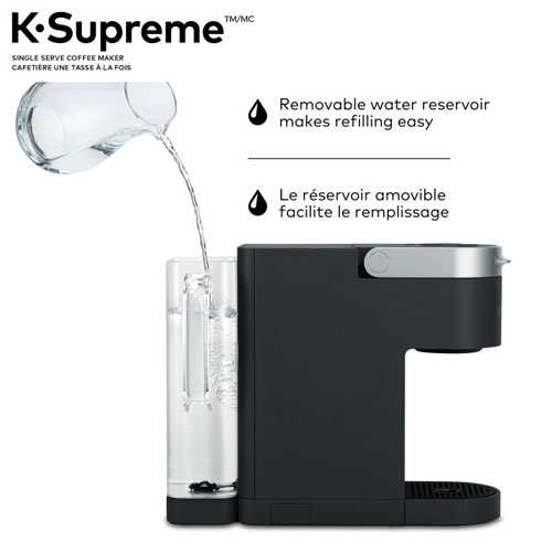 Keurig K-Supreme Single Serve Coffee Maker - Black
