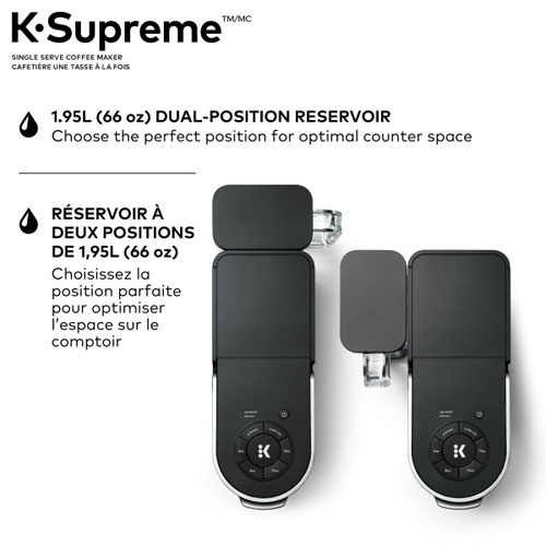Cafetière pour une tasse K-Supreme de Keurig - Noir