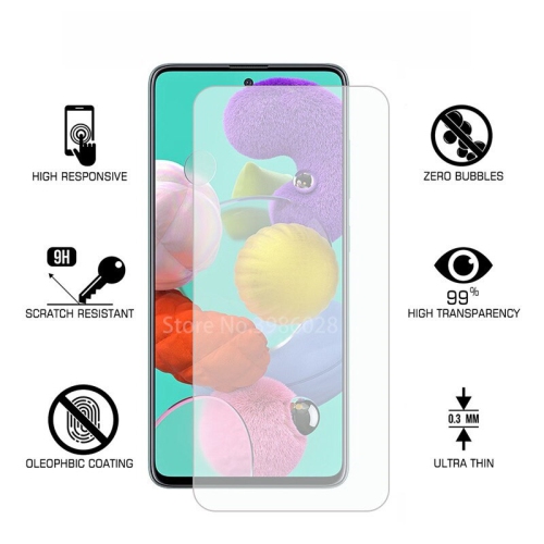 TopSave [1 Piece] For Samsung A11 Tempered Glass, 9H Hardness, Case Friendly