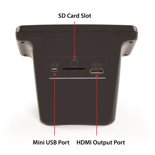 Numériseur de pellicule de 24 Mpx de Magnasonic avec grand écran de 5 po et HDMI avec carte SD 32 Go en prime