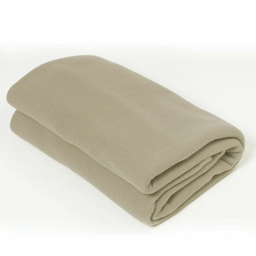 Couverture molletonnée en lin canadien douce ignifuge 280 g/m2 polyester confortable de première qualité g/m2