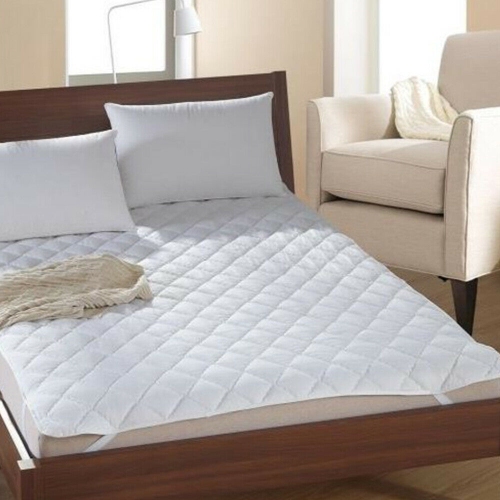 Mattress Pad Luxury Flat With Anchor Band 6 Ounces Premium Polyester Fill Washable Quilted Design Queen Size 60 X 80 Inches Best Canada - Queen Size Bed Dimensions Canada Inches Mattress Pad Luxury Flat With Anchor Band 6 Ounces Premium Polyester Fill Washable Quilted Design Queen Size 60 X 80 Inches Best Canada - Queen Size Bed Dimensions Canada Inches