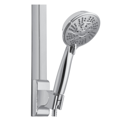 Akuaplus® Magnetic Adjustable Shower Post System - Chrome