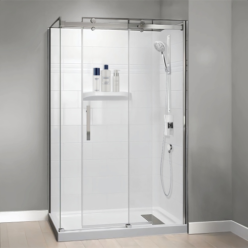 Akuaplus® Magnetic Adjustable Shower Post System - Chrome