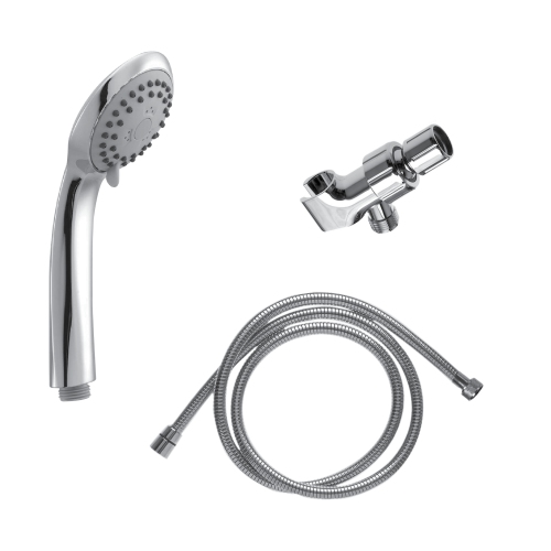 Ensemble de douche à main Akuaplus® avec 3 réglages - Chrome