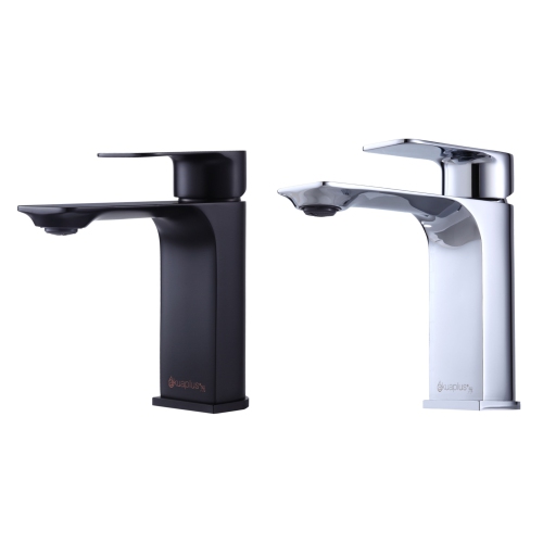 Akuaplus® ELENA Lavatory Faucet - Single Square Handle - Chrome