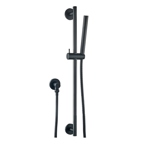 Robinet de douche Akuaplus® Elite avec rail coulissant - Noir mat