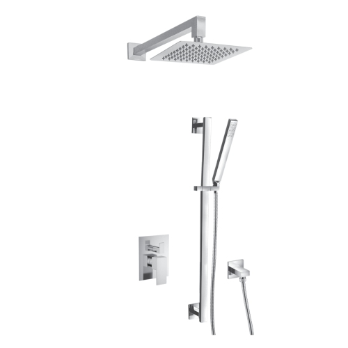 Akuaplus® Irene Shower Faucet with Sliding Rail - Chrome