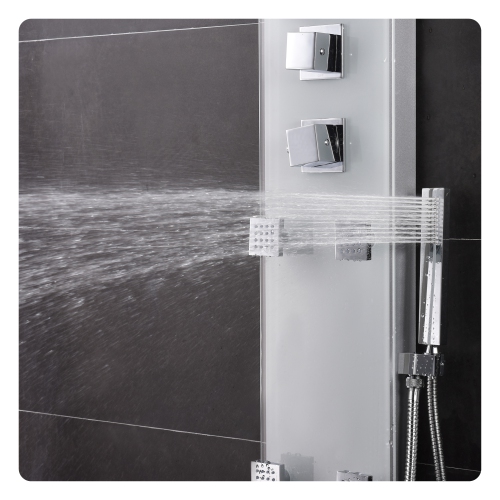 Akuaplus® Zara Shower Panel - White