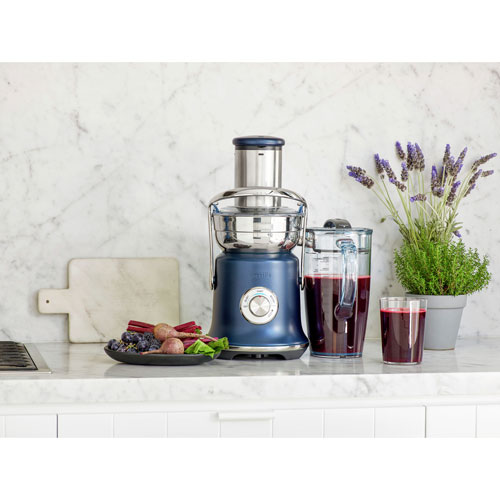 Breville Juice Fountain Cold XL Centrifugal Juicer - Damson Blue