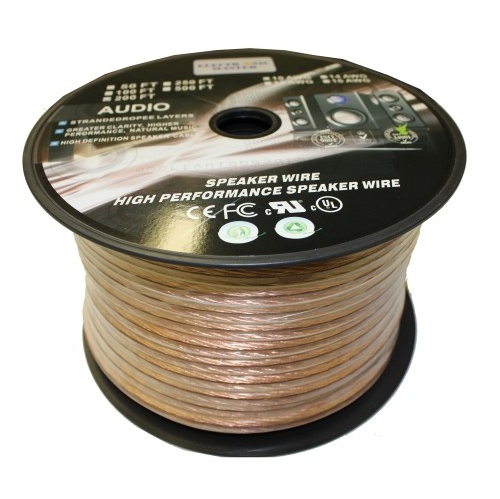 ELECTRONIC MASTER – CÂBLE DE HAUT-PARLEUR 16 AWG, 100 PI, 2 FILS