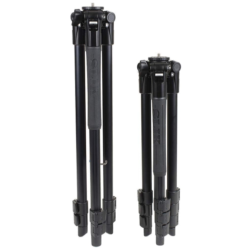 SLIK Pro AL-323 Leg only for Mirrorless/DSLR Sony Nikon Canon Fuji Cameras and More - Black