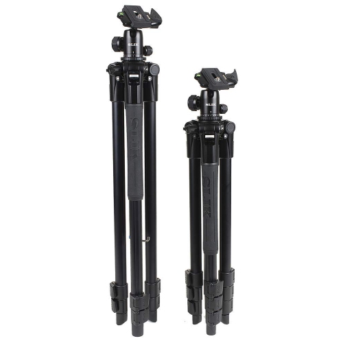 SLIK Pro AL-323BH4 w/SBH-400 Ball Head for Mirrorless/DSLR Sony Nikon Canon Fuji Cameras and More - Black