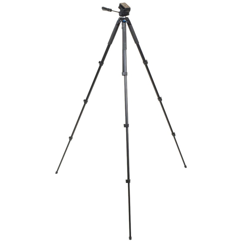 SLIK Video Sprint III w/Sprint Video Head for Mirrorless/DSLR Sony Nikon Canon Fuji Cameras and More - Black