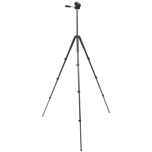 SLIK Video Sprint III w/Sprint Video Head for Mirrorless/DSLR Sony Nikon Canon Fuji Cameras and More - Black