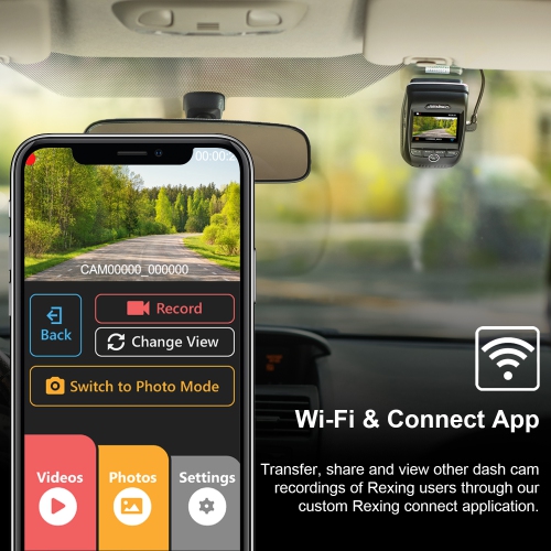 Rexing V1 Max 4K Front Dash Cam