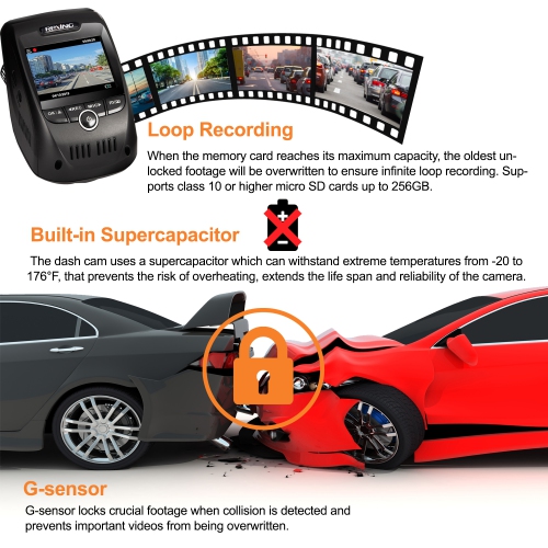 Rexing V1 Max 4K Front Dash Cam