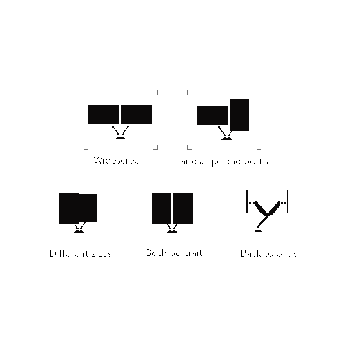 LOCTEK Heavy Duty Gas Spring Dual Arm Desk Mounts Fits 10-27 Inches Monitor