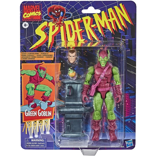Marvel Legends Retro 6 Inch Action Figure Spider-Man - Green Goblin Reissue
