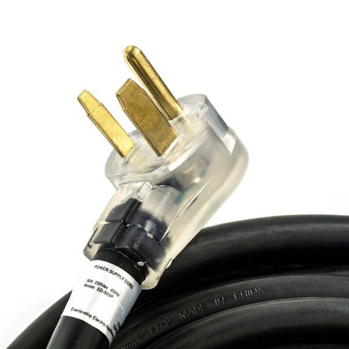 ALEKO WECHW8A30L Heavy Duty ETL Welder Extension Cord 8AWG Lighted Receptacles 30 Foot Cord