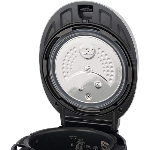 Cuckoo CRP-P1009SB 10 Cup Electric Heating Pressure Cooker & Warmer- 12 Built-in Programs, Glutinous, Mixed, Brown, GABA Rice