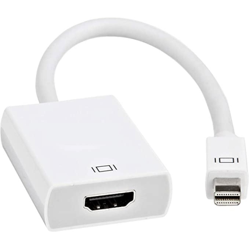 Mini DisplayPort Thunderbolt to HDMI Adapter - Compatible with Apple iMac and MacBook