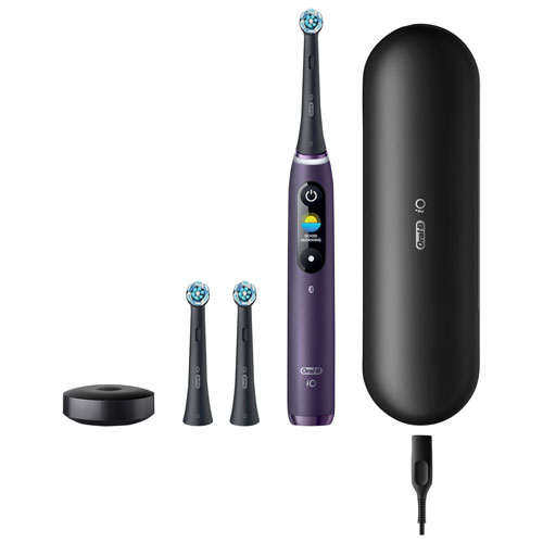 Oral-B iO Series 8 Smart Electric Toothbrush - Violet Ametrine