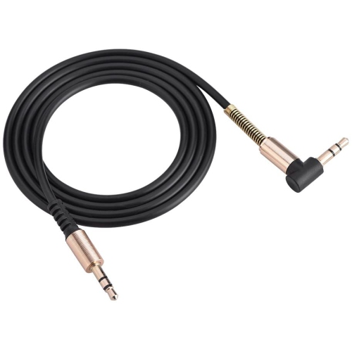 HYFAI 3.5mm Male to Male Aux Cable Auxiliary Audio Jack Cable 90 Degree Right Angle Compatible for Speaker Headphone 1m/3ft