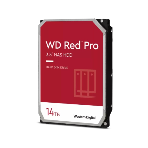 WESTERN DIGITAL  Pro 14 Tb 3.5" 7200Rpm SATA Desktop Internal Hard Drive (Wd141Kfgx) In Red